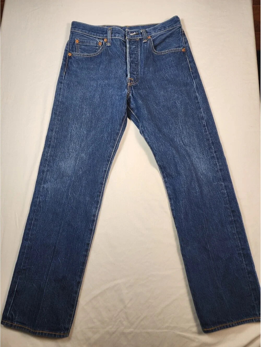 Levi's 501 Jeans 32x32 Button Fly, Straight Leg, Denim